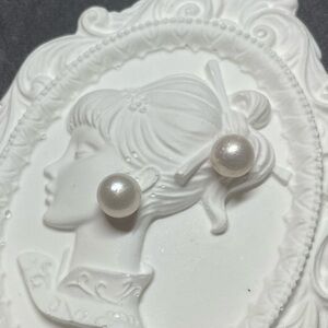 S925 Edison Freshwater Pearl Stud Earrings